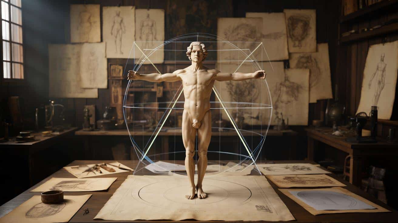 Nowa interpretacja „Człowieka witruwiańskiego”. Badacz twierdzi, że Leonardo wyprzedził geometrię o całe wieki