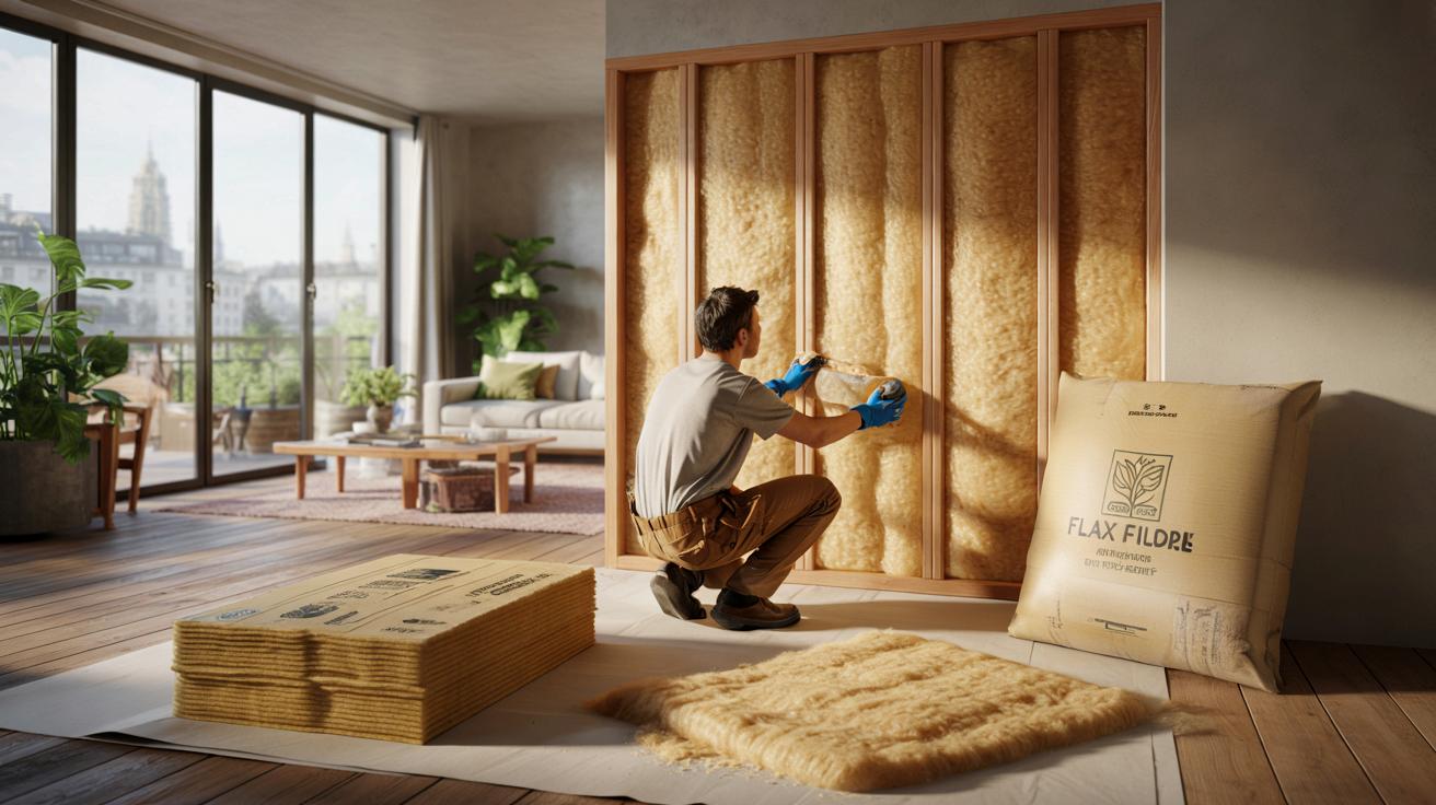Nowa izolacja z lnu: prosty sposób na wyższą wartość mieszkania