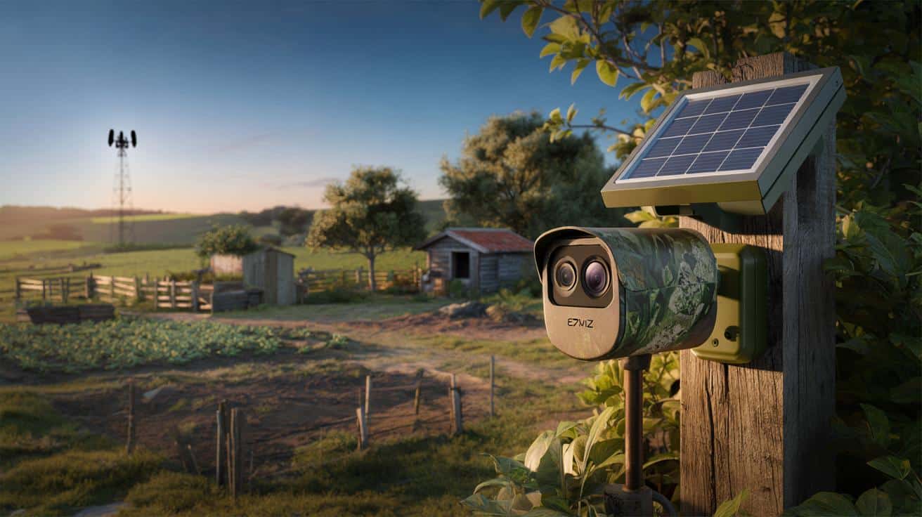 Nowa kamera Ezviz EB8 Pro Ranger: ochrona działki bez Wi‑Fi i bez kabli