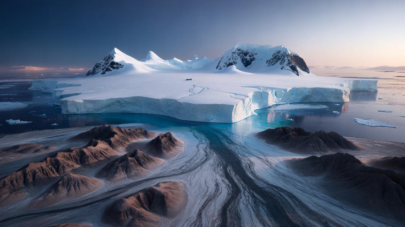 Nowa mapa podlodowej Antarktydy: dwa razy więcej wzgórz i gigantyczna dolina