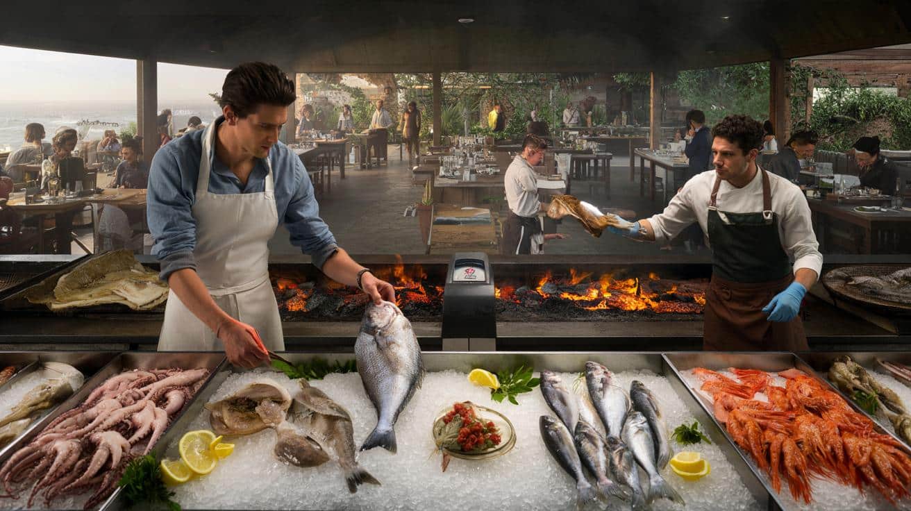 Nowa moda we Włoszech: restauracja–fishmarket, w której sam wybierasz rybę