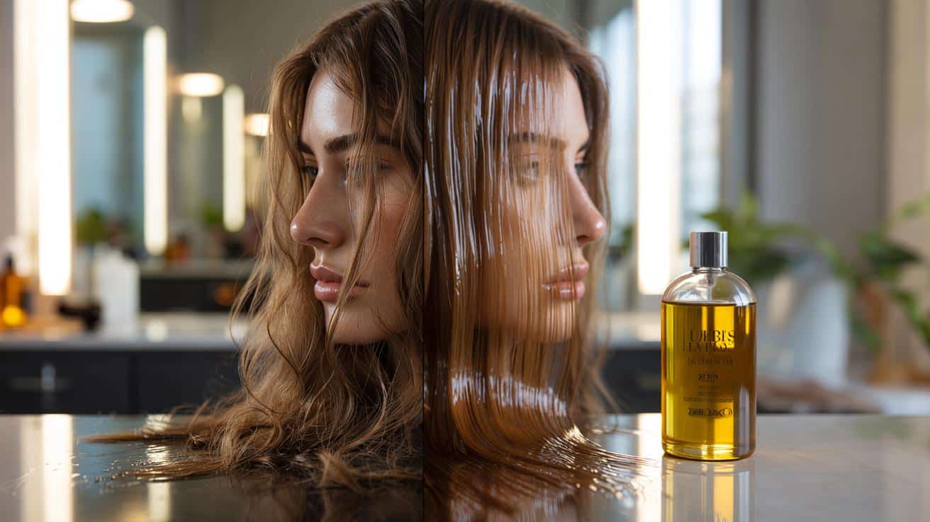 Nowa olejowa kuracja do włosów daje efekt lustra po jednym użyciu