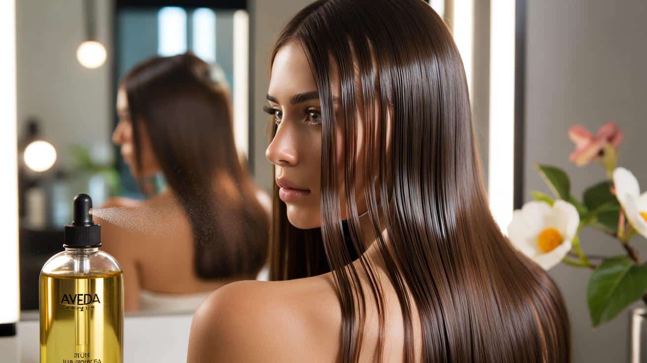 Nowa olejowa „mgiełka lustra” do włosów: efekt tafli po jednym użyciu