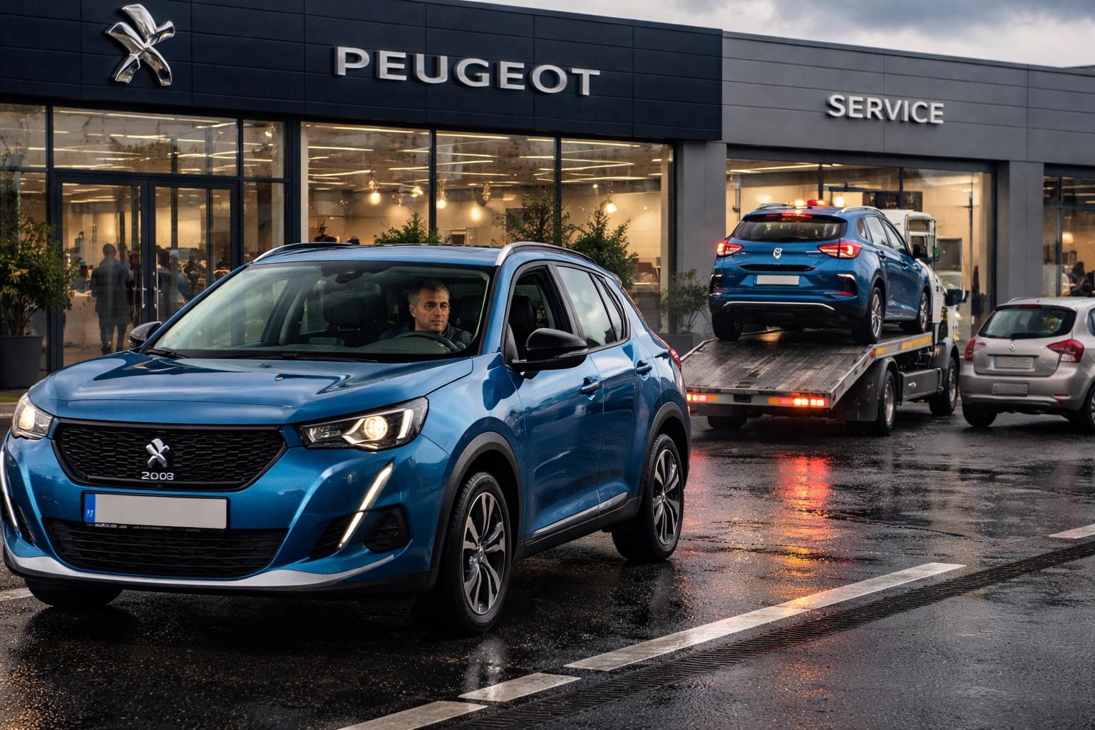 Nowa Peugeot psuje się po 11 miesiącach. Serwis żąda 40 euro za każdy dzień auta zastępczego