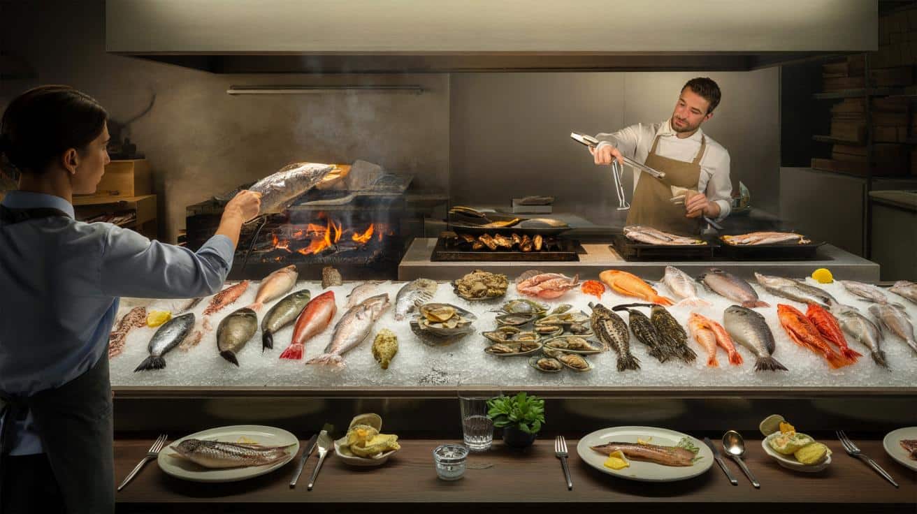Nowa restauracja w Lombardii: wybierasz rybę z lady, szef kuchni robi resztę