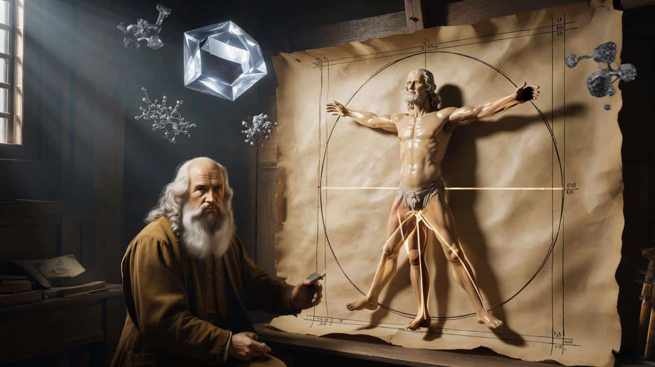 Nowa teoria o „Człowieku witruwiańskim”. Naukowiec twierdzi, że Leonardo wyprzedził współczesną geometrię