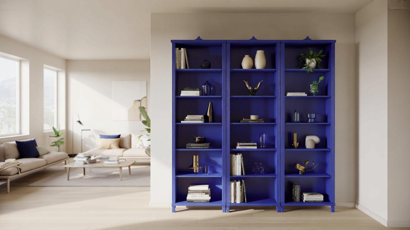 Nowa twarz kultowej biblioteczki IKEA BILLY: kobalt, który robi efekt „wow”
