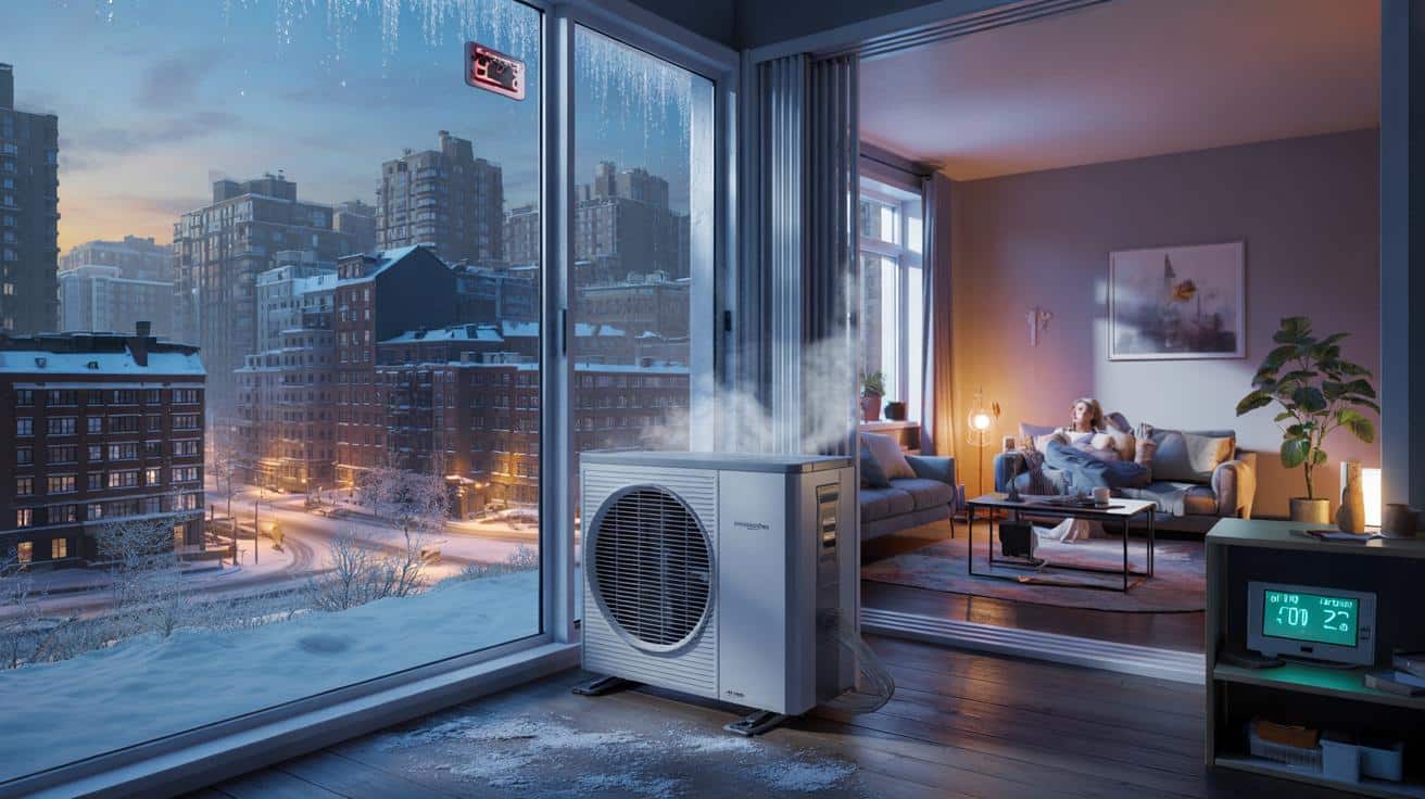 Nowy typ ogrzewania działa nawet przy minus 22°C i zużywa wyraźnie mniej energii