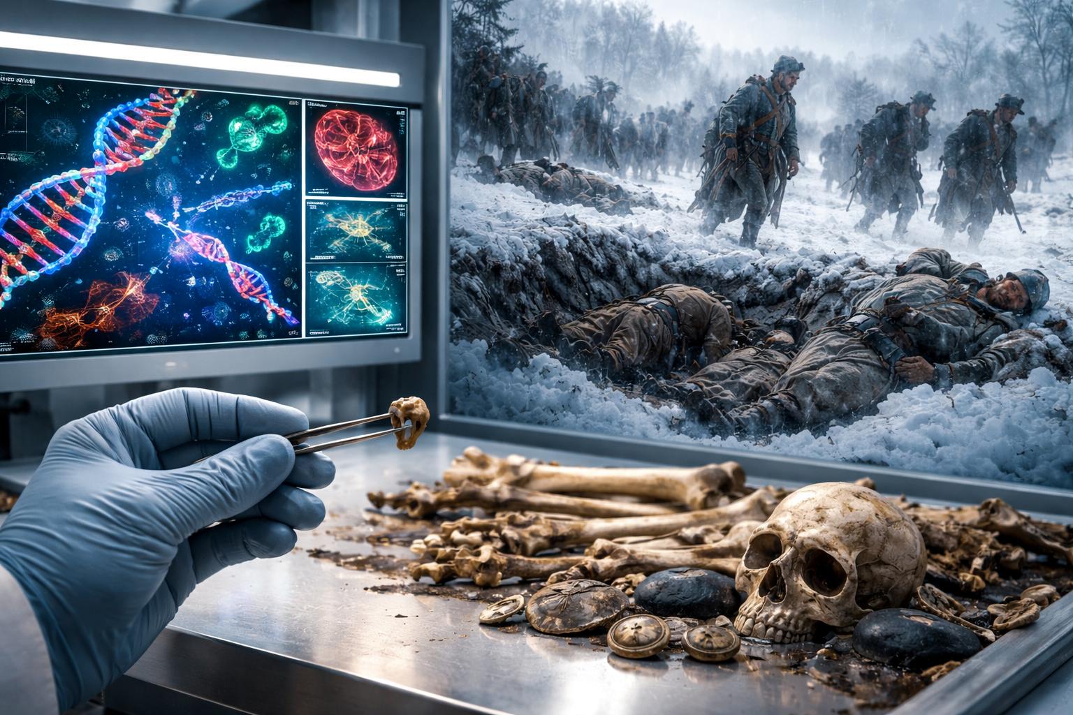 Nowe badanie DNA ujawnia ukryte choroby, które zabiły armię Napoleona