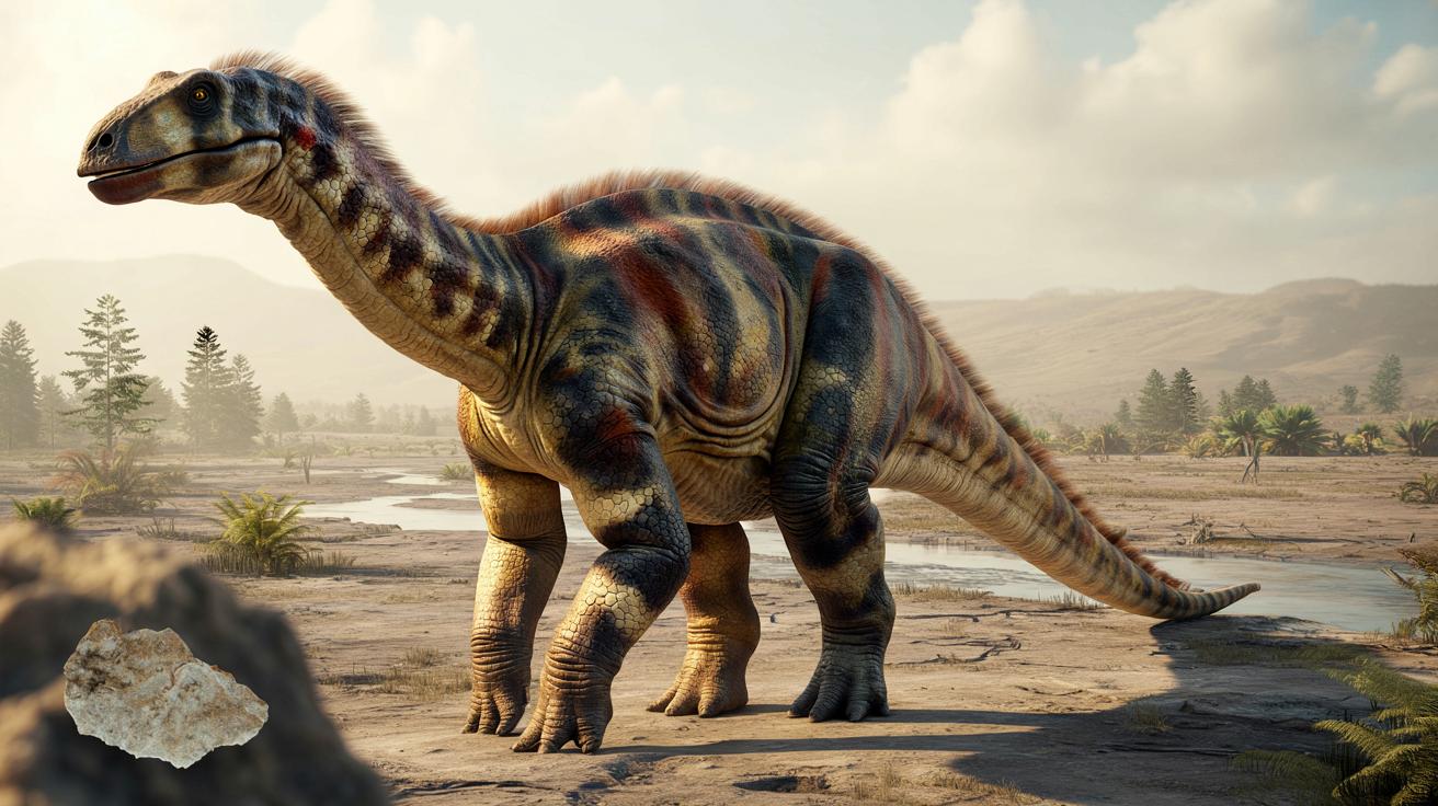 Nowe badanie skóry dinozaura. Diplodok mógł wyglądać jak kolorowy gigant