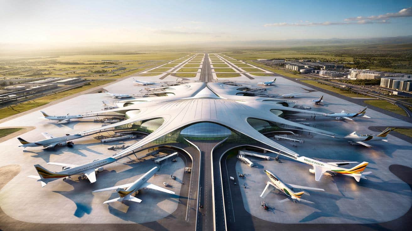 Nowe mega‑lotnisko za 12,7 mld dolarów ma zmienić mapę lotnictwa