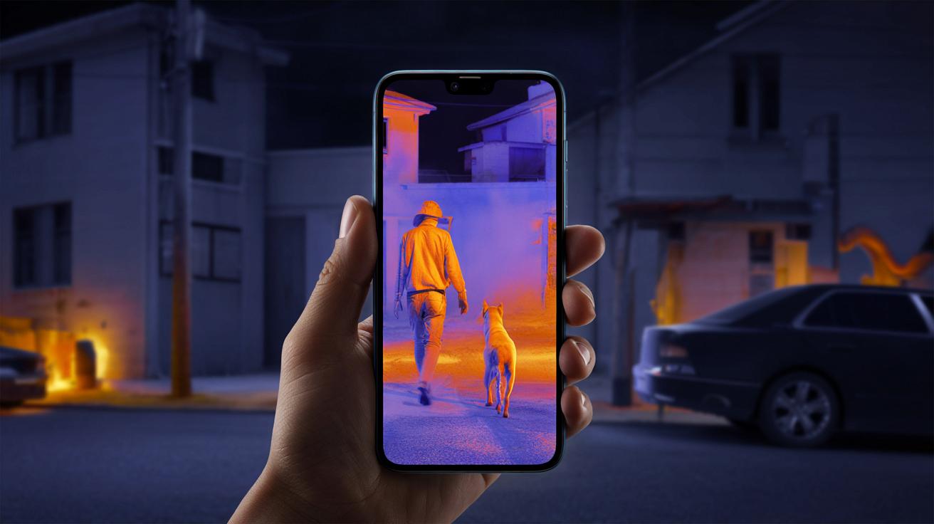 Nowe sensory jak z filmu: smartfony zobaczą ciepło niczym wąż