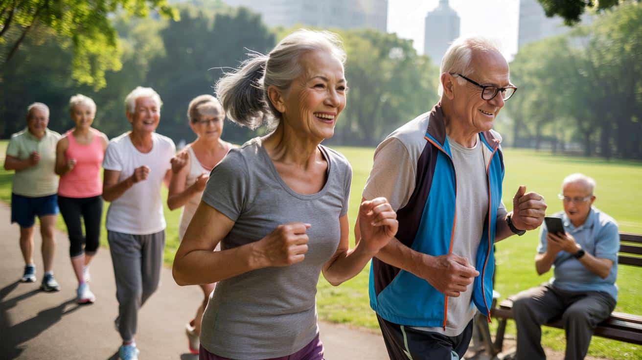 Nowe spojrzenie na starość: część seniorów z wiekiem zyskuje formę