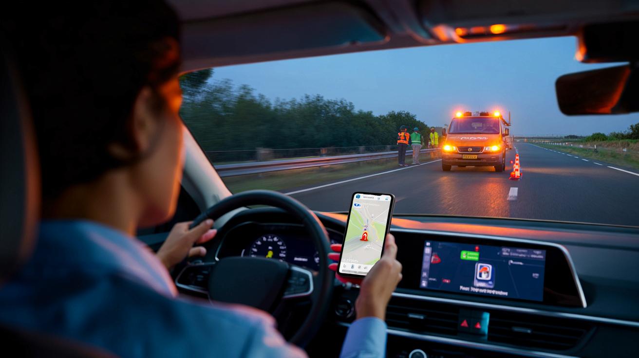 Nowy alarm w Waze: smartfon ostrzeże przed służbami przy drodze