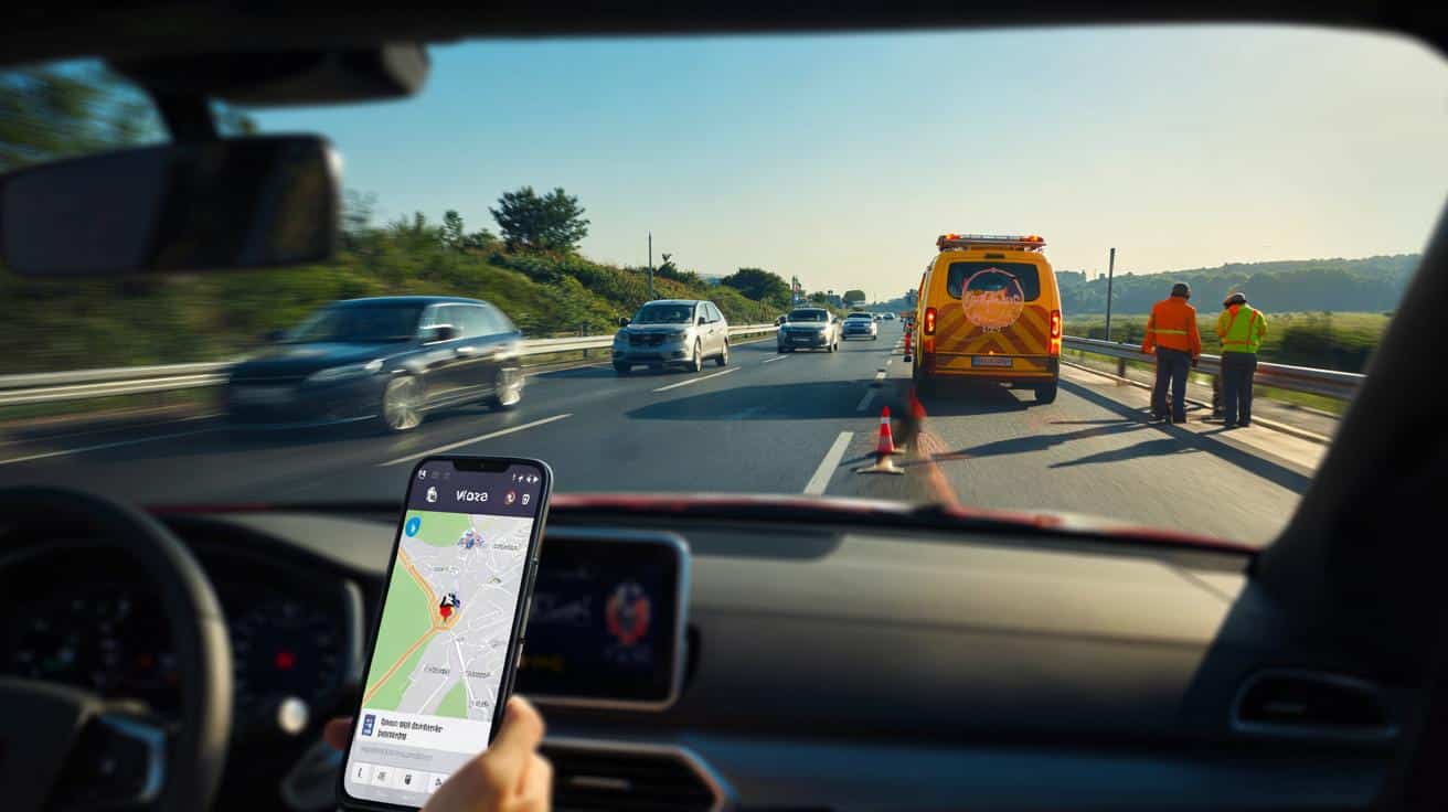 Nowy alert w Waze ostrzega kierowców przed służbami przy drodze