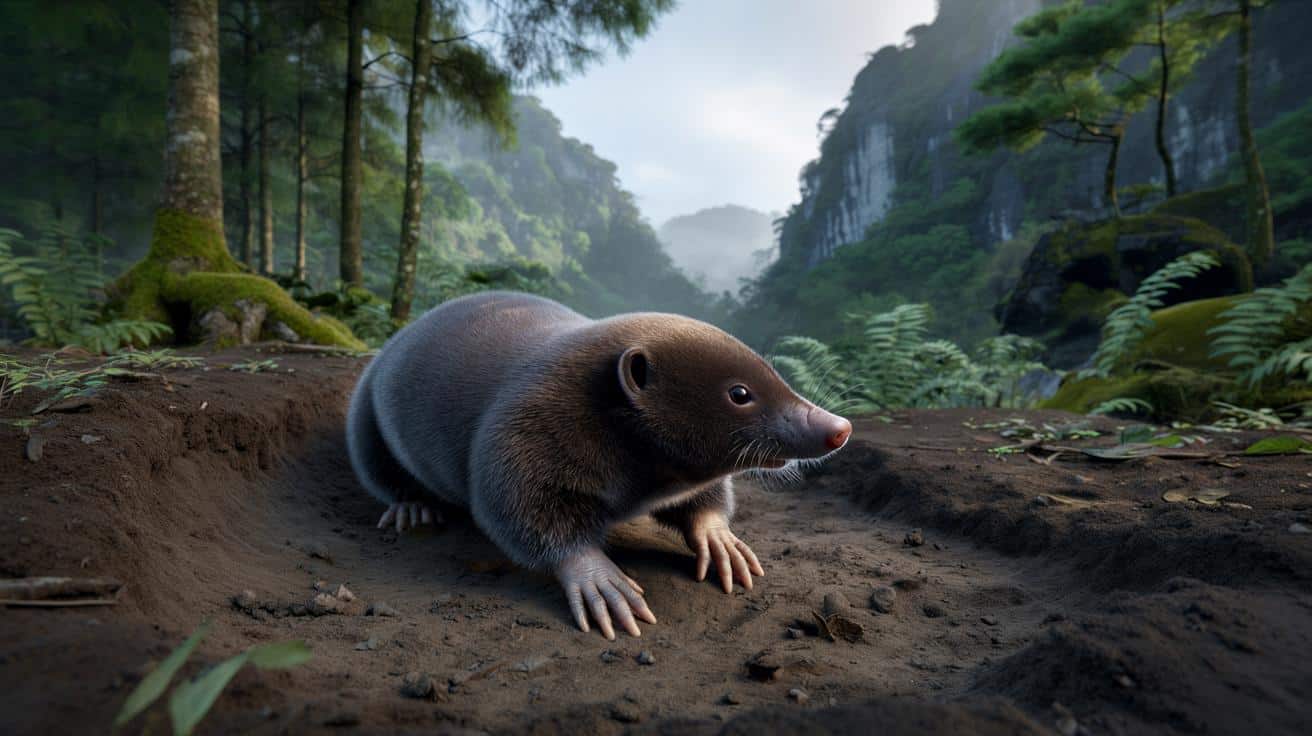 Nowy gatunek kreta w górach Wietnamu. Naukowcy zaskoczeni mikroskopijnym ogonem