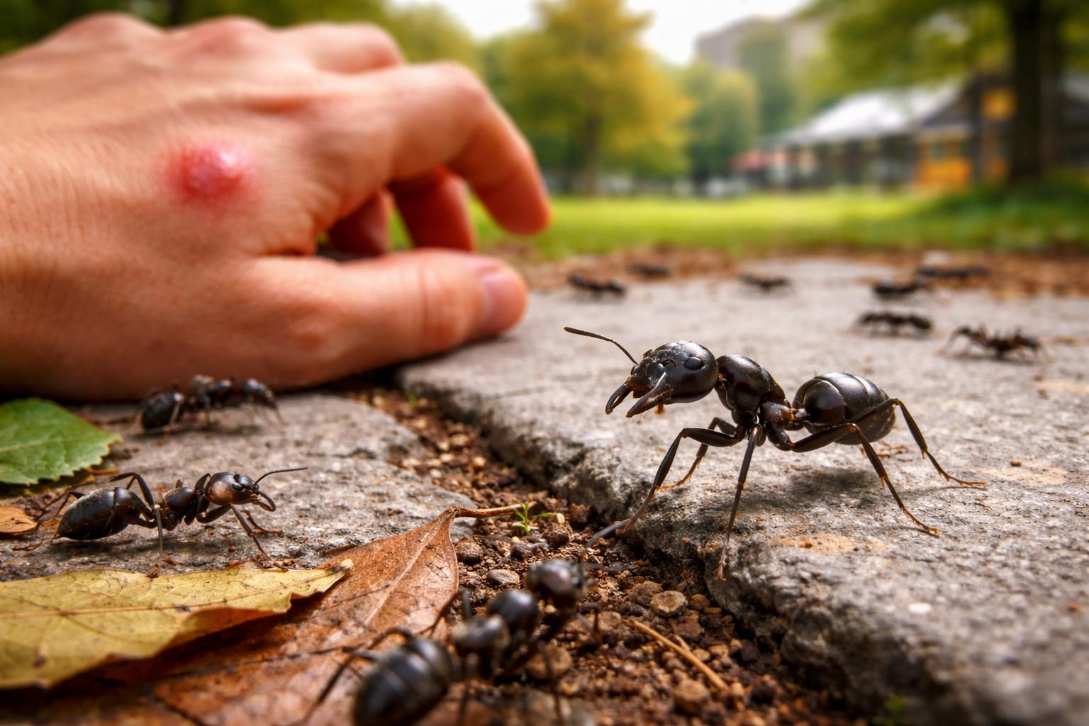 Nowy gatunek mrówek w Niemczech. Groźne użądlenia i szybka inwazja
