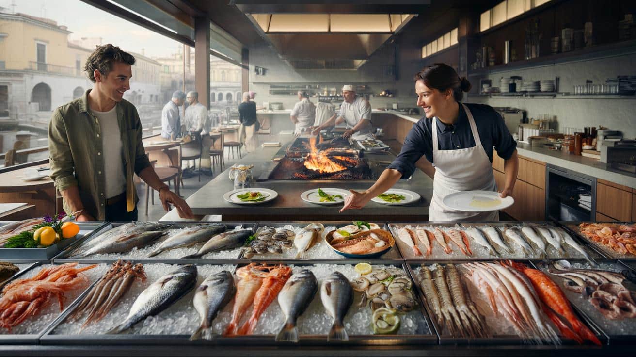 Nowy hit w Lombardii: restauracja–pescheria, w której sam wybierasz rybę z lady