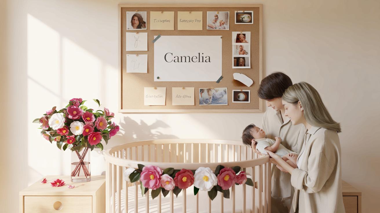 Nowy hit wśród imion kwiatowych na 2026 rok? Camelia wyprzedza klasyki