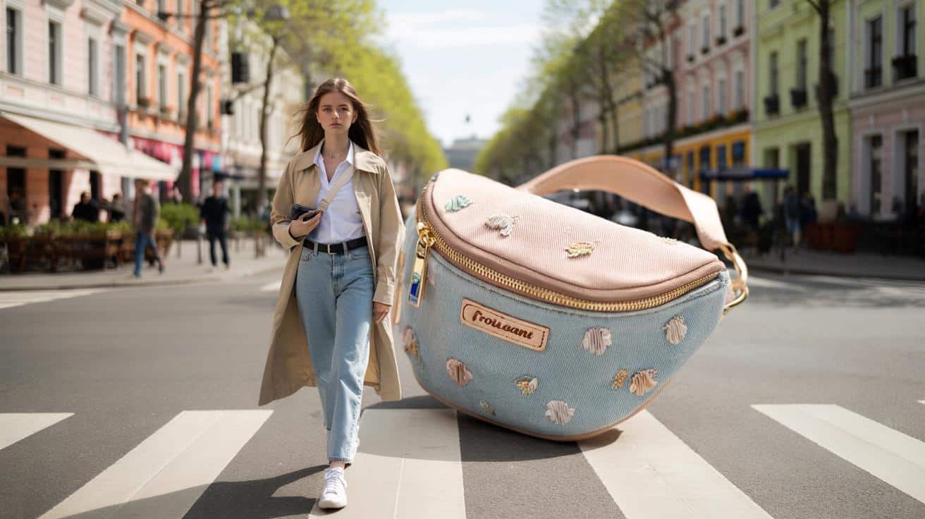 Nowy hit zamiast nerki Uniqlo? Ten haftowany worek z Promod robi wiosnę 2026