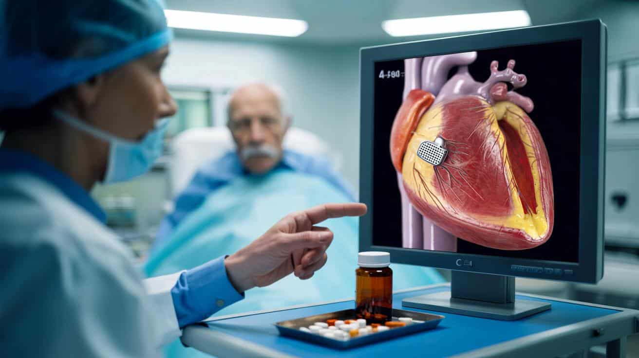 Nowy implant serca może zastąpić leki przeciw udarom u części chorych