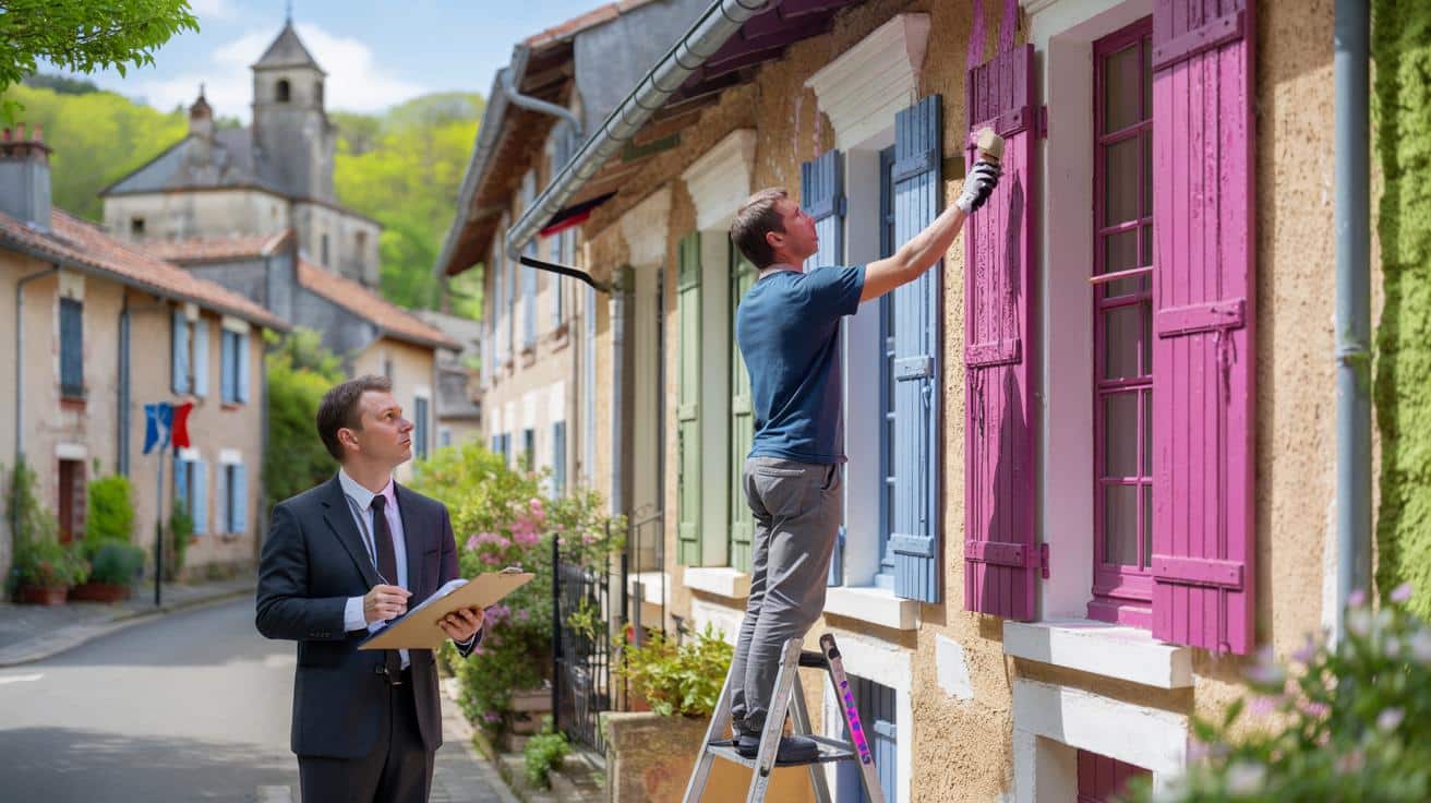 Nowy kolor okiennic we Francji? Wiosenny remont może skończyć się wysoką karą