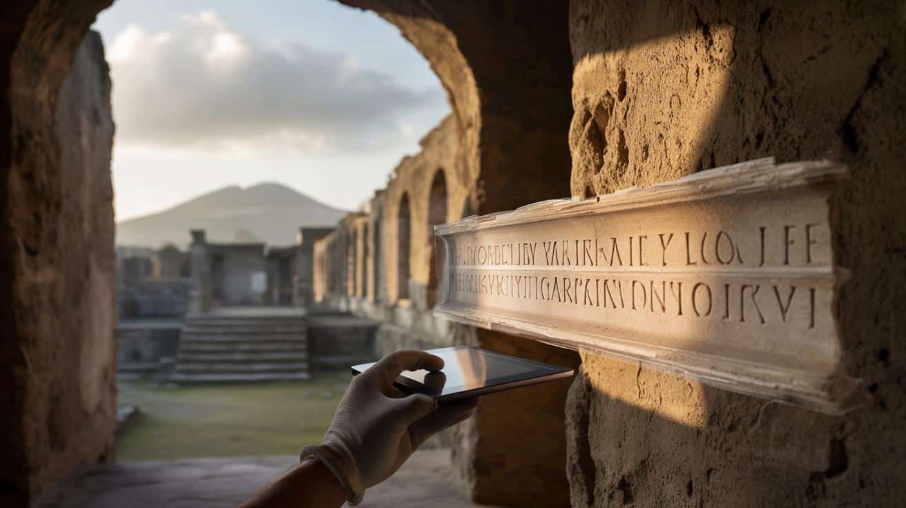 Nowy napis miłosny w Pompejach. Niezwykły sekret ujawnia technologia 3D