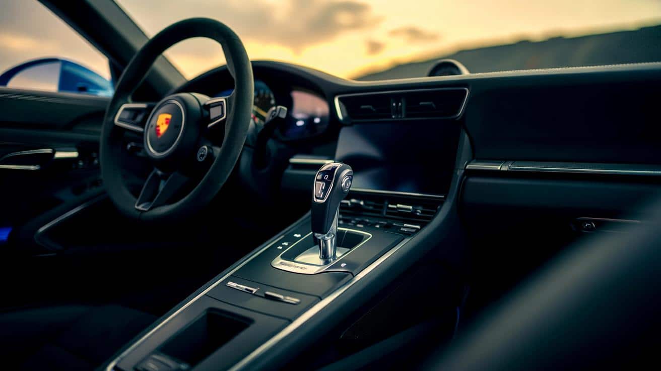 Nowy patent Porsche: jeden lewarek, dwie skrzynie – ręczna i automat