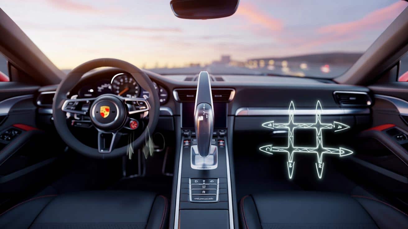 Nowy patent Porsche: jeden lewarek, dwie skrzynie – manual i automat w jednym