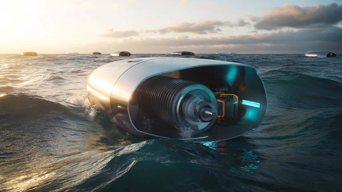 Nowy pomysł na prąd z fal: żyroskop, który „ujeżdża” ocean