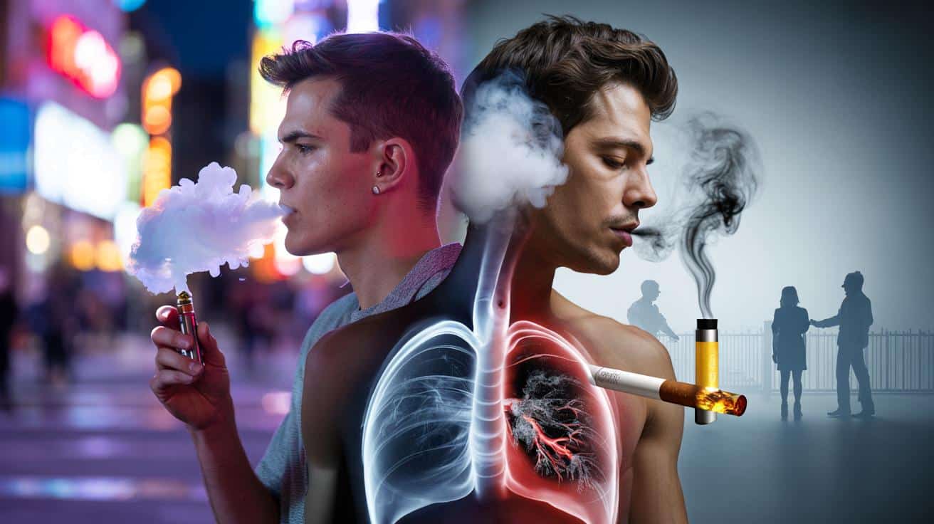 Nowy raport o e‑papierosach: mniej szkodzą niż tytoń, ale mogą siać spustoszenie po latach