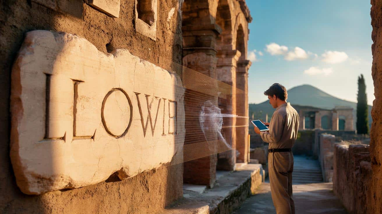 Nowy romans sprzed 2 tysięcy lat. Niezwykły napis z Pompejów zaskoczył archeologów