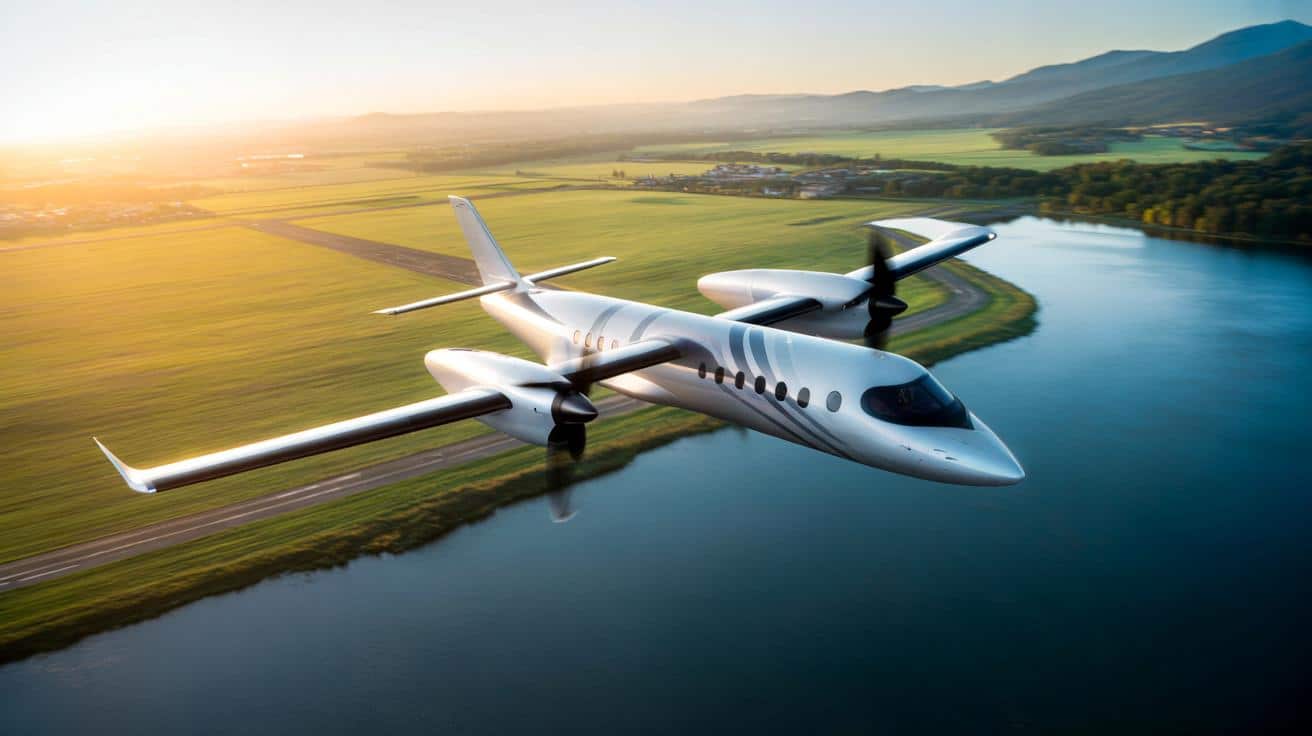 Nowy samolot elektryczny z Europy zużywa 11 razy mniej energii