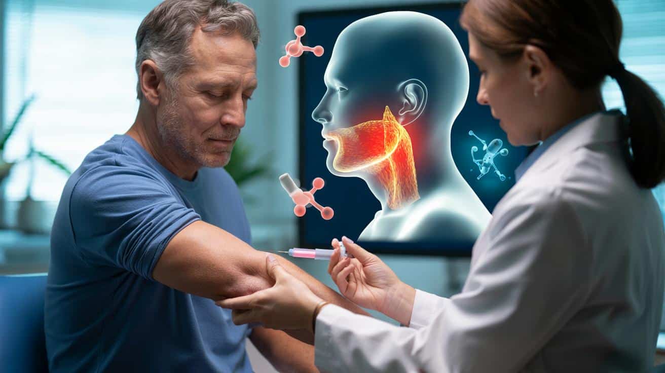 Nowy zastrzyk przeciw rakowi gardła i krtani daje lekarzom świeżą broń