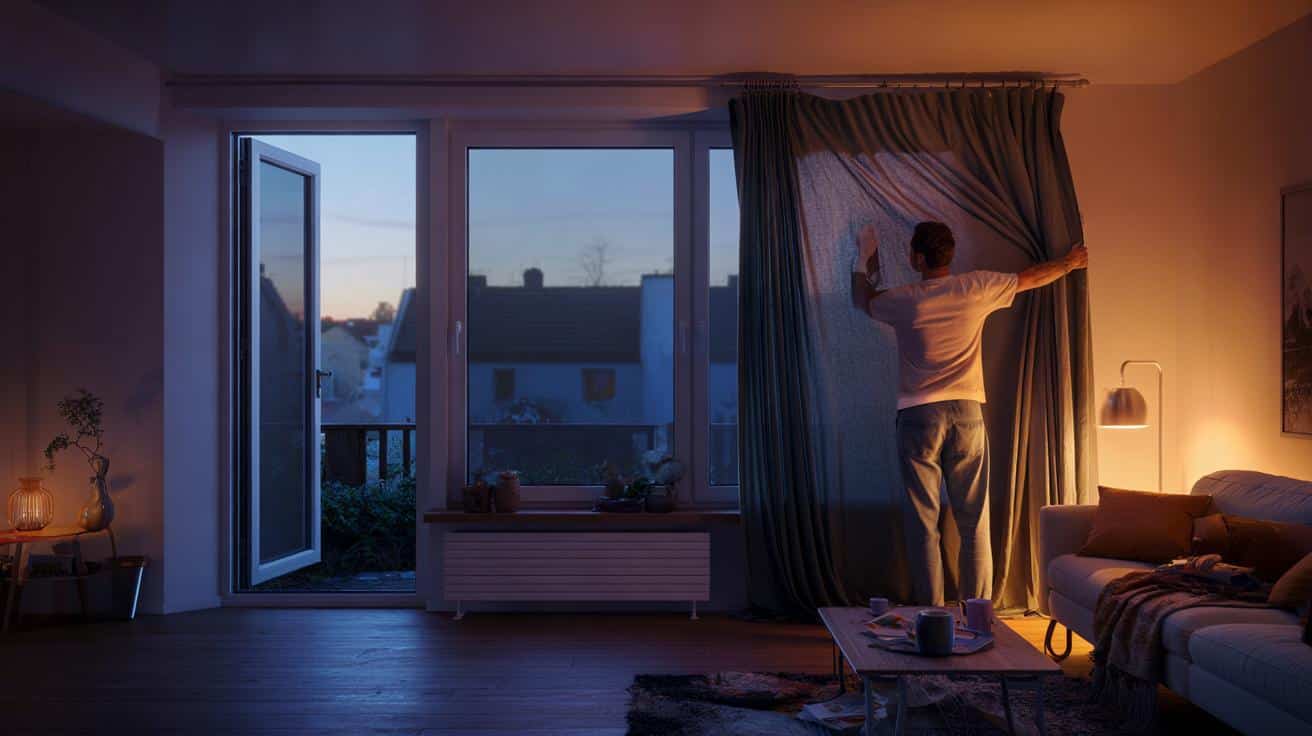 O 19:45 zasuwają zasłony. Prosty trik na tańsze ogrzewanie