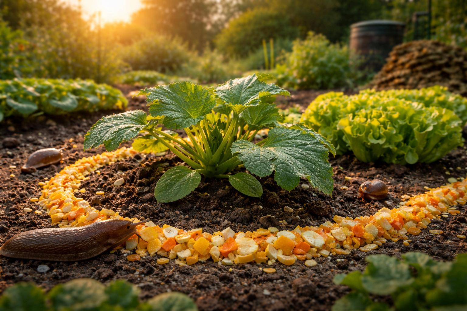 Ślimaki niszczą grządki? Rozsyp tę kuchenną obierkę, a problem szybko zniknie