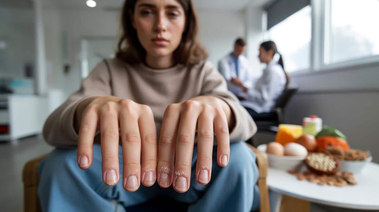 Objaw, który lekarze kojarzą z niedoborem cynku a większość ludzi ignoruje