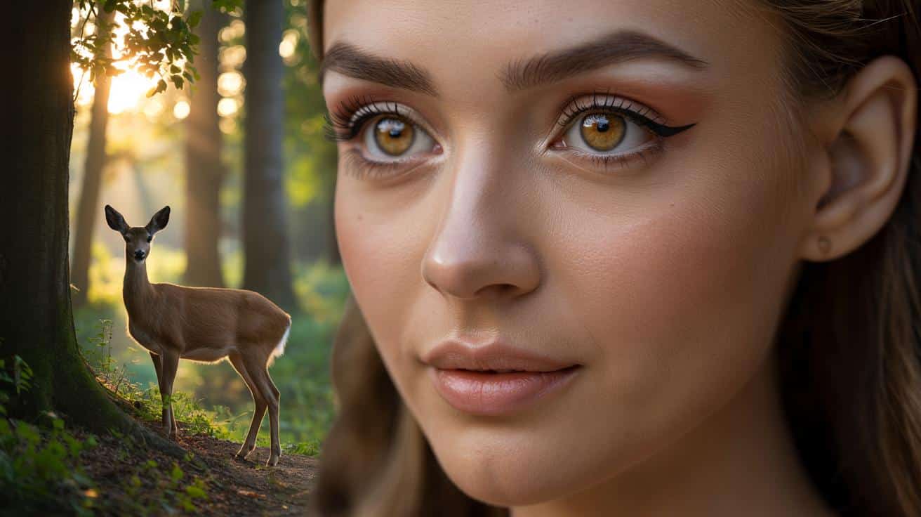 „Oczy sarny” – co naprawdę znaczy ten komplement i skąd się wziął?