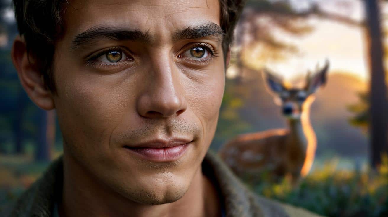 „Oczy sarny” u mężczyzny: co naprawdę oznacza taki wzrok?