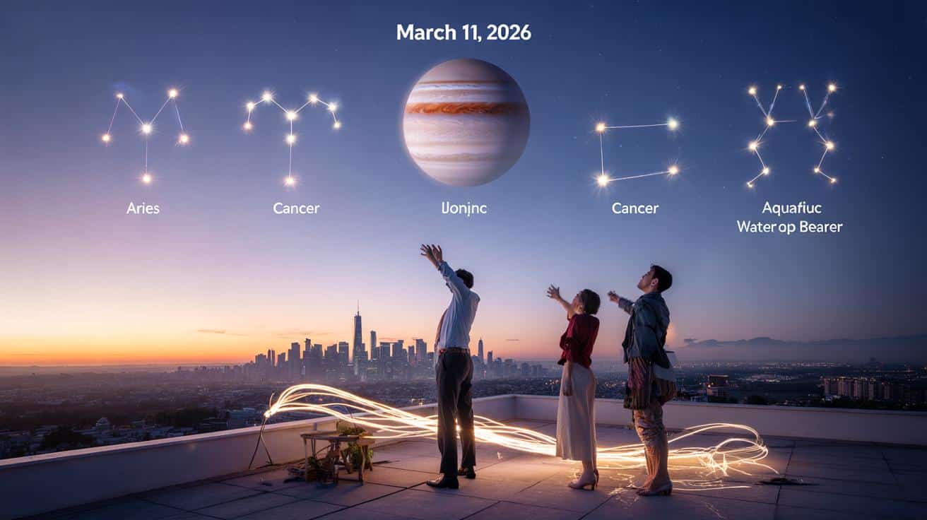 Od 11 marca 2026 rusza fala szczęścia dla 3 znaków zodiaku. Sprawdź, czy jesteś w tej trójce