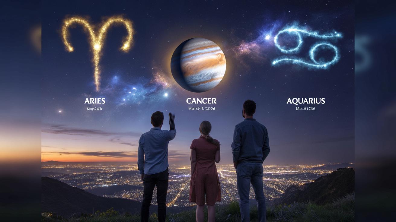 Od 11 marca 2026 szczęście zmienia zasady gry dla 3 znaków zodiaku