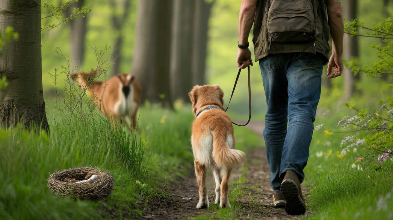 Od 15 kwietnia koniec swobody dla psów w naturze. Mandaty do 750 euro