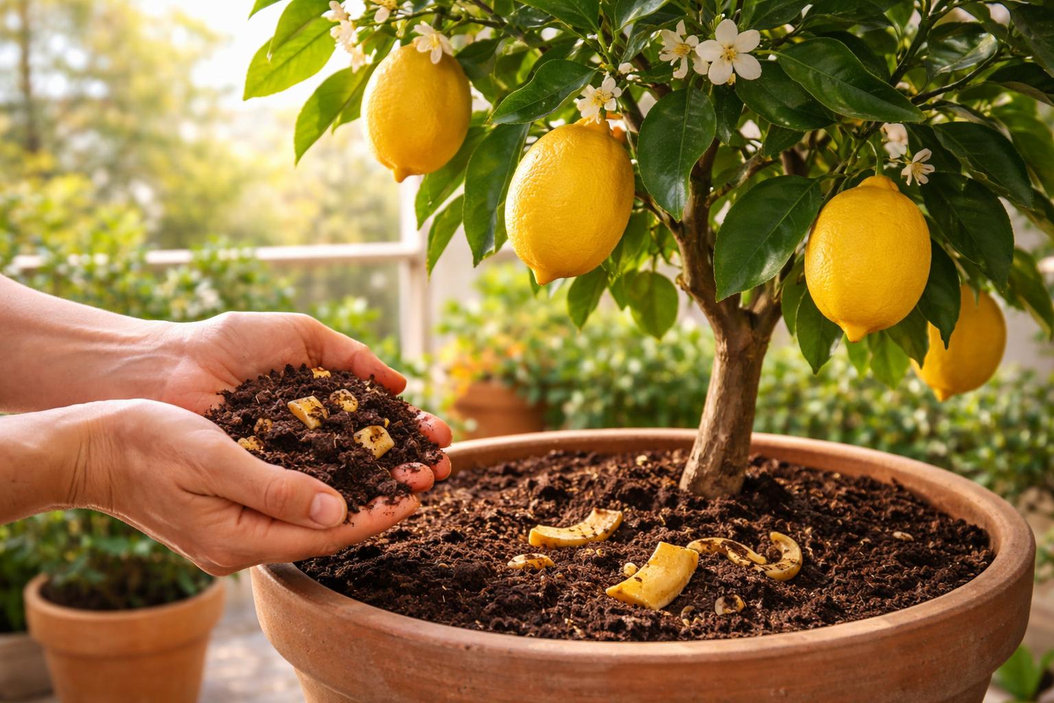 Od 15 marca zrób to z fusami z kawy, a cytryna wystrzeli z siłą