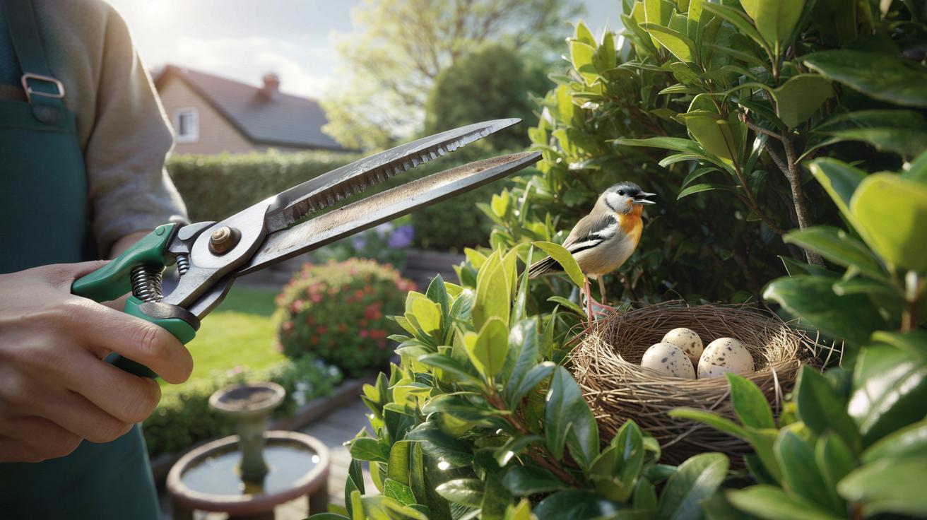 Od jutra zakaz przycinania żywopłotów. Dlaczego lepiej odłożyć sekator?