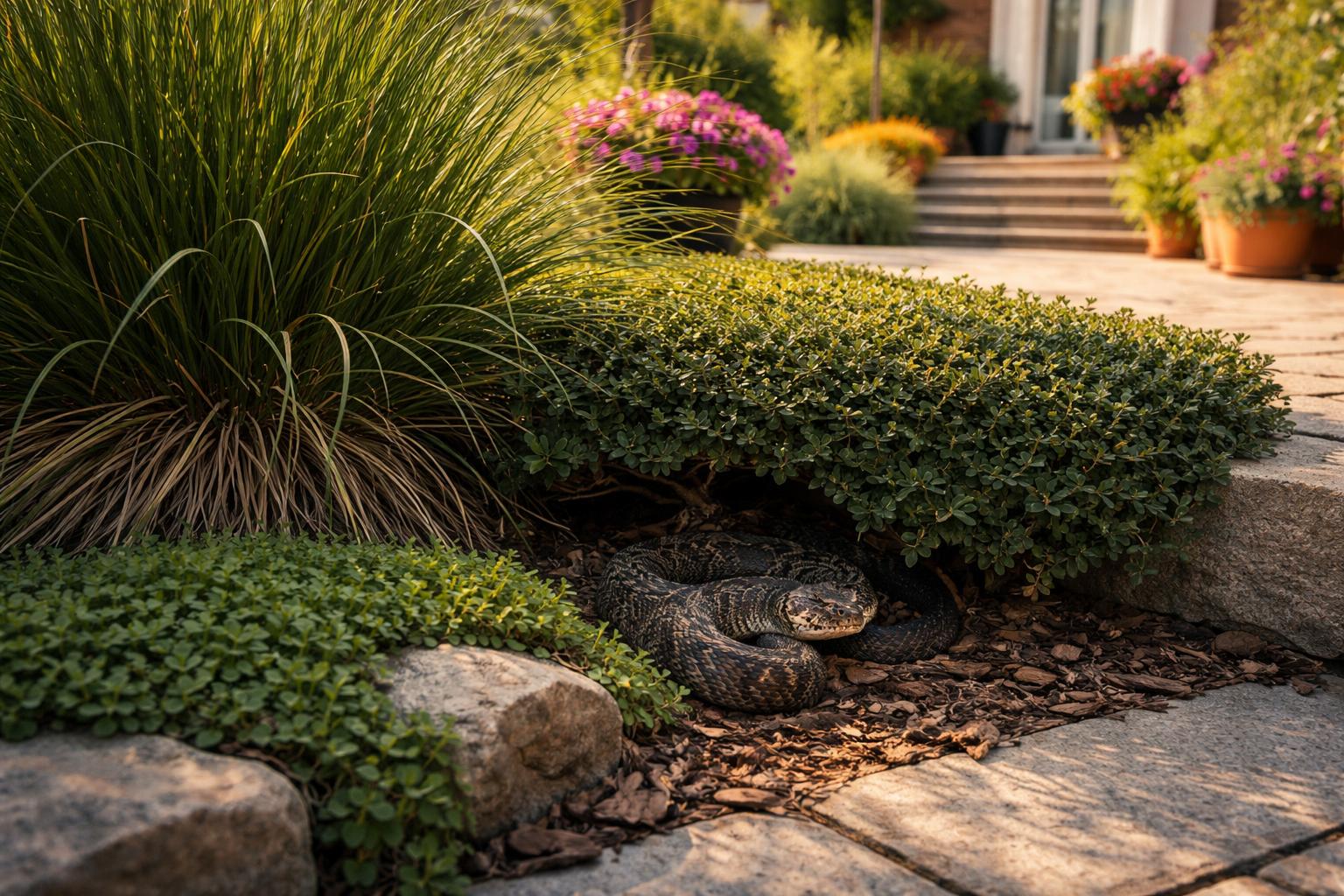 Od kwietnia te 3 popularne rośliny kuszą jadowite węże pod domem
