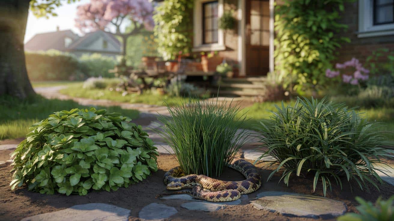 Od marca żmije ruszają do ogrodów. Te 3 rośliny je kuszą