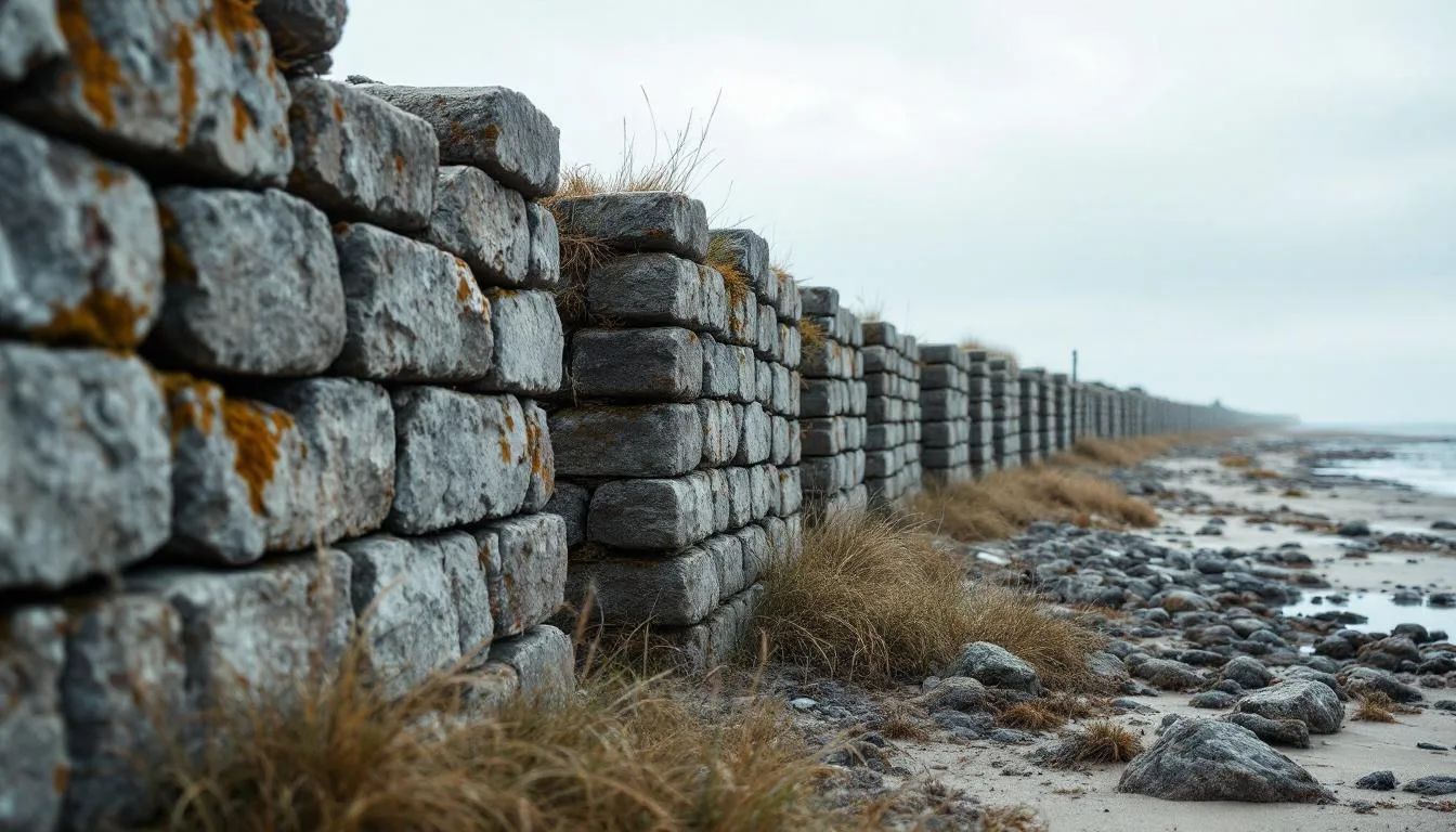 Odkryłem nowe znalezisko na meklemburskim wybrzeżu, 500-letni kamienny mur