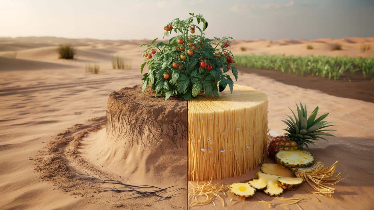 Odpady z ananasa ratują pustynną ziemię. Zaskakujące wyniki badań