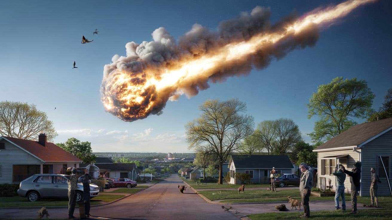 Ognista kula nad USA wstrząsnęła domami. Naukowcy mówią o rzadkim zjawisku