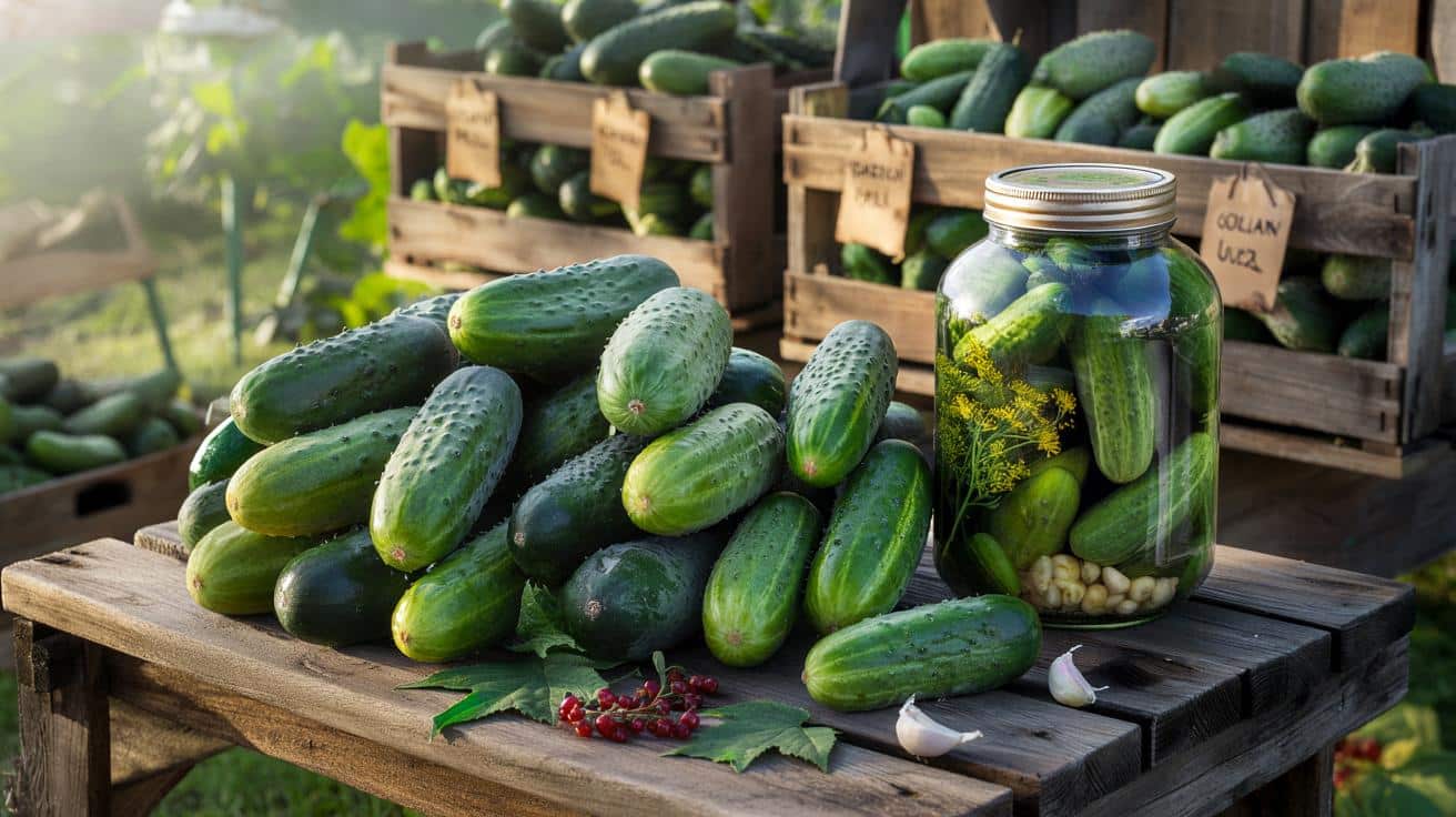 Najlepsze odmiany ogórków gruntowych na kiszenie, które gwarantują chrupiące przetwory